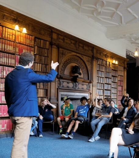 Debate training for students